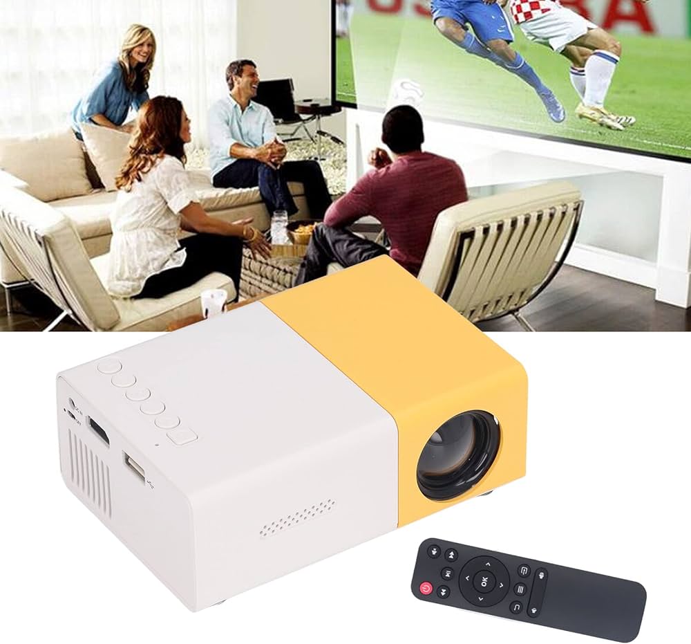 Mini Projecteur Portable HD – Le Cinéma à Portée de Main !